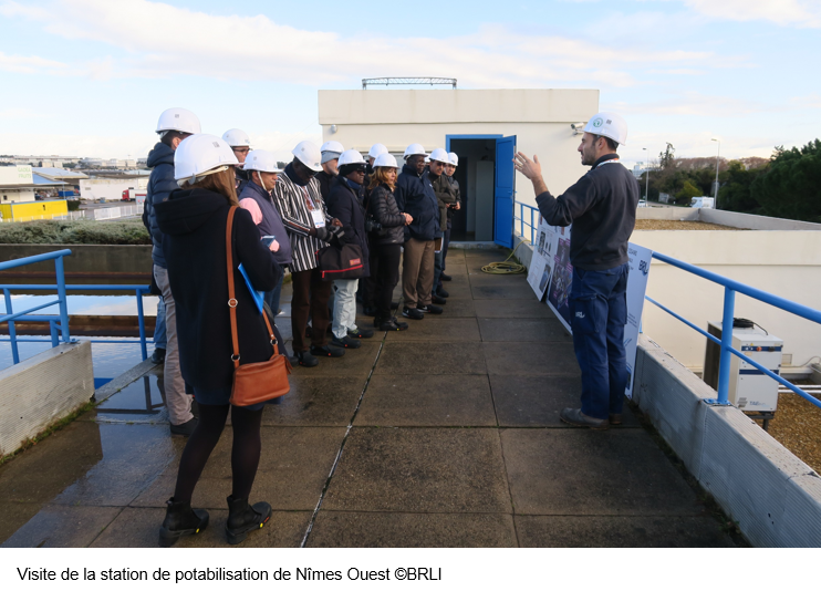 Visite station de potabilisation Nimes Ouest