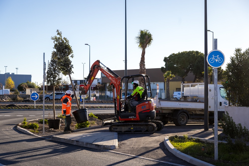 Opération de végétalisation de la ville de Sète - © Gilles Lefrancq
